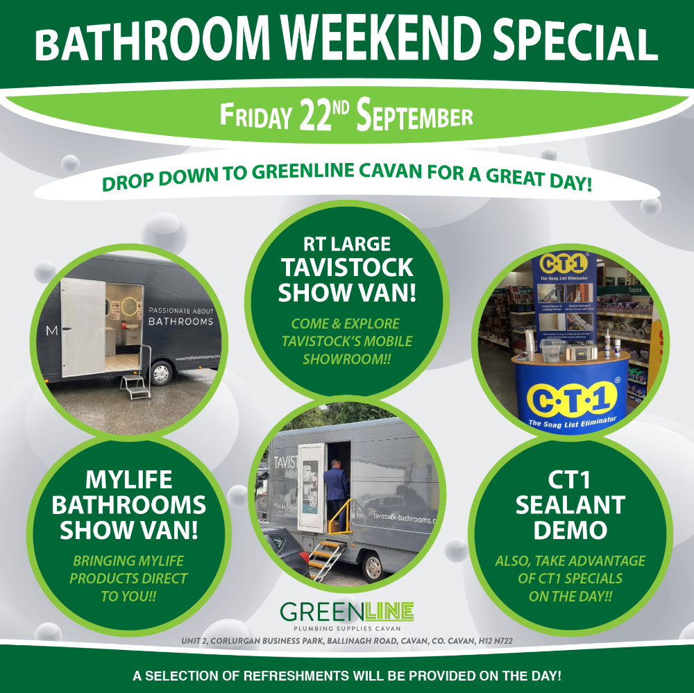 Greenline Bathroom Weekend Special 