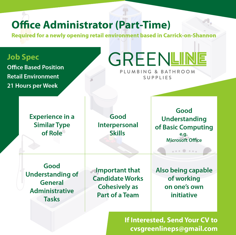 Carrick-on-Shannon Office Administrator