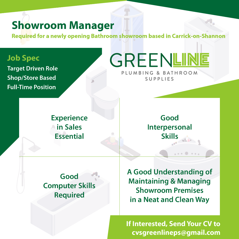 Carrick-on-Shannon Showroom Manager
