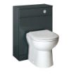 	Sonas | Otto Plus Back to Wall Toilet Unit | Gloss Grey