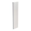 Piatto Vertical Flat Tube Designer Radiator | 1800mm x 456mm | Double Panel | White