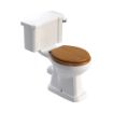 	Westbury Close Coupled WC | Soft Close Seat (Oak MDF)