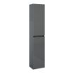 Universal Wall Hung Column | 300mm | Gloss Grey