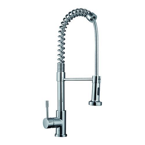 Pull Out Mixer Kitchen Tap - Spring Neck