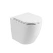 Avanti Back To Wall Rimless WC & Seat | Ceramic White