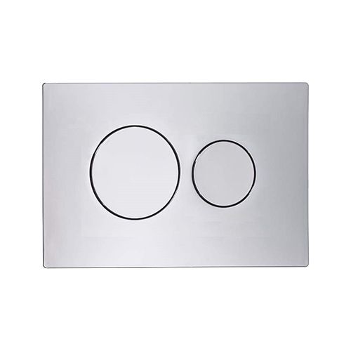 Tavistock Circle Dual Flush Plate Chrome