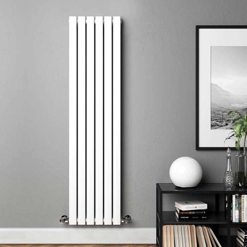 Affinity Vertical Radiator (1800 x 462mm) - Double - White