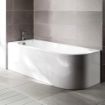 TEE J-Shaped Bath | Left Hand | 1700 x 700mm
