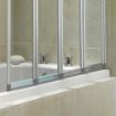 Cassabelle 4-Fold Bath Screen | 1400 x 830mm