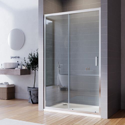 Casanuova | Sliding Shower Door | 1200mm | Chrome