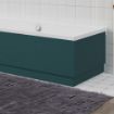 Scandinavian Bath Panel | End (700mm) | Ocean Blue