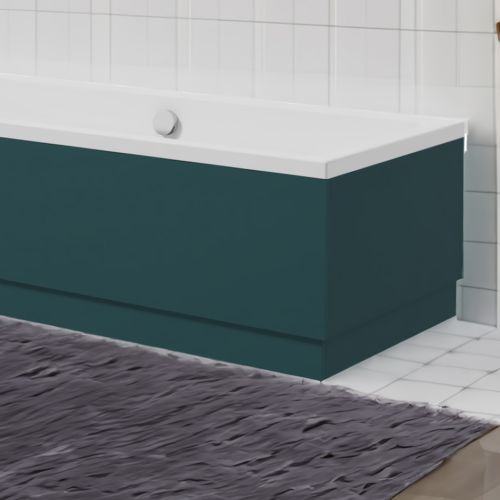 Scandinavian Bath Panel | End (700mm) | Ocean Blue