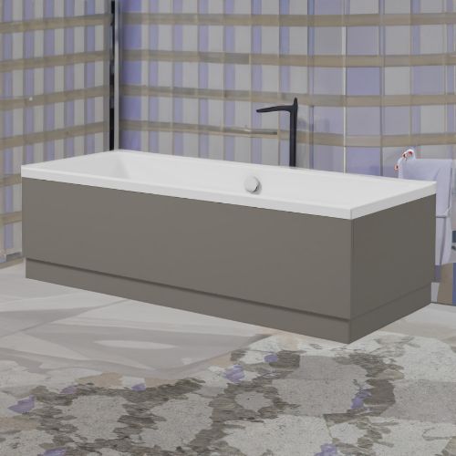 Scandinavian Bath Panel | Front (1700mm) | Matt Khaki