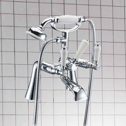 Traditional Lever Bath Shower Mixer