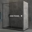 Aspect | Side Panel | 900mm | Chrome