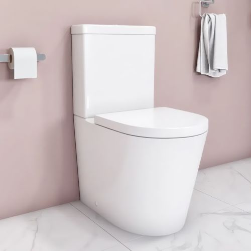 Reflections Fully Shrouded Rimless WC Pack | Soft Close Seat