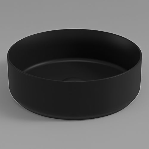 Avanti Round Vessel Basin | 360mm | Carbon Black
