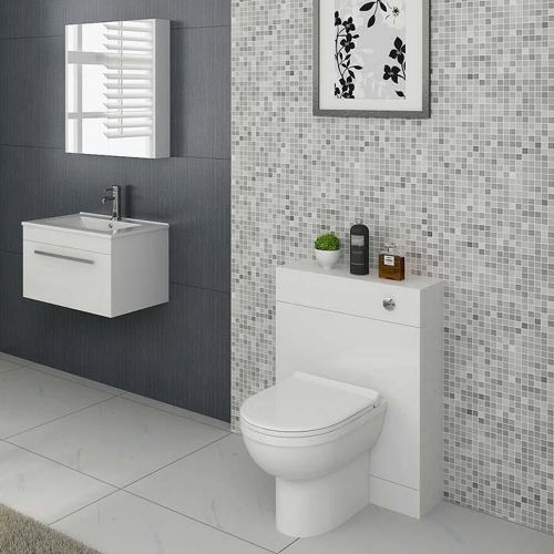 Sonas | Belmont Back To Wall WC Unit | Gloss White