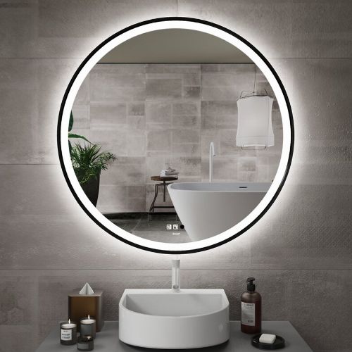 Sonas | Astrid Beam Illuminated Round Mirror | 800mm