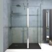 Aspect | Wetroom Panel | 800mm | Chrome