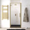 Aspect | Hinged Door | 760mm | Brushed Gold
