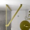 Mirage | Angle Support Bar | 650mm | Gold