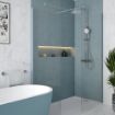 Aspect | Wetroom Panel | 900mm | Morning Sky Blue