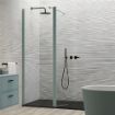 Aspect | Wetroom Panel | 600mm | Coral Green