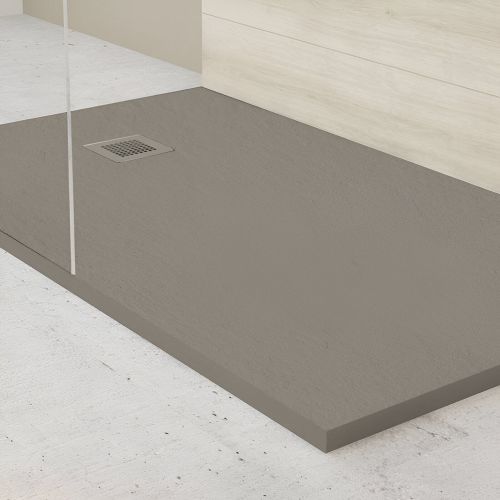 Slate Shower Tray | Rectangular | 900mm x 800mm | Taupe