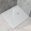 Slate Shower Tray | Square | 800x800mm | White