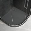Slate Shower Tray | Quadrant | 1000x1000mm | Anthracite