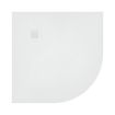 Slate Shower Tray | Quadrant | 1000x1000mm | White