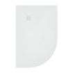 Slate Shower Tray | Off Quad | LH | 1200x800mm | White