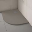 Slate Shower Tray | Off Quad | RH | 1200x800mm | Taupe