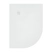 Slate Shower Tray | Off Quad | LH | 1200x900mm | White