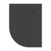 Slate Shower Tray | Off Quad | RH | 1200x900mm | Anthracite