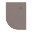 Slate Shower Tray | Off Quad | RH | 1200x900mm | Taupe