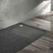 Lusino 3D Effect Shower Tray | Square | 800x800mm | Slate
