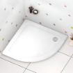 Lusino 3D Effect Shower Tray | Quadrant | 800x800mm | White