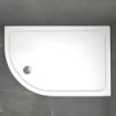 Kudos KStone Shower Tray | Offset Quadrant | LH | 900x760mm
