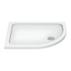 Kudos KStone Shower Tray | Offset Quadrant | RH | 900x760mm